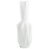Large Infinity Origami Vase in White by Cyan Design
