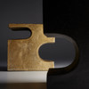 Two-Piece Bookends Piece Bookends in Bronze And Brass by Cyan Design