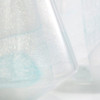 Small Backdrift Vase in Sky Blue And White by Cyan Design