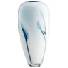 Cyan Design - Deep Sky Vase | Blue And White – Large
