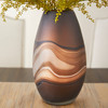 Medium Nina Vase in Amber Swirl by Cyan Design