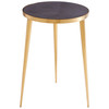 Bremen Side Table in Gold by Cyan Design