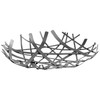 Medium Belgian Basket in Graphite by Cyan Design