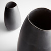 Medium Sharp Slate Vase in Slate by Cyan Design