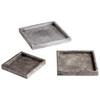 Small Gryphon Tray in Grey by Cyan Design