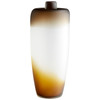 Small Jaxon Vase in Amber Swirl by Cyan Design
