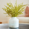 Small Lucerne Vase in Tan And Aqua by Cyan Design