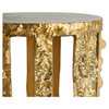 Lucila Table in Gold – Small by Cyan Design