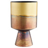 Rhizome #2 Planter in Gold by Cyan Design