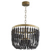 Estrella II Pendant Short in Black by Cyan Design