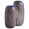 Large Bluesposion Vase in Black And Blue by Cyan Design