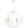 Linari Pendant in Studio White by Cyan Design