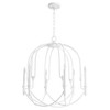Linari Pendant in Studio White by Cyan Design