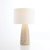 Camden Table Lamp Designed by J Kent Martin in Beige by Cyan Design
