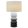 Rhodes Table Lamp Designed by J Kent Martin in Grey by Cyan Design