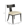 Sedia Dining Chair in Black by Cyan Design