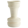Medium Taras Vase Designed by J Kent Martin in White by Cyan Design