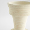 Medium Taras Vase Designed by J Kent Martin in White by Cyan Design