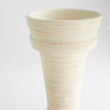Large Taras Vase Designed by J Kent Martin in White by Cyan Design