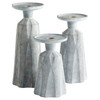 Small Attalus Candleholder in Grey by Cyan Design