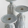 Medium Attalus Candleholder in Grey by Cyan Design