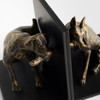 Marathon Bookends in Old World by Cyan Design
