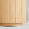 Lamu Side Table in Natural Oak by Cyan Design