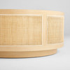 Lamu Cocktail Table in Natural Oak by Cyan Design