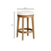 Archon Counter Stool in Walnut Finish by Cyan Design