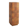 Cyan Design - Halma Pedestal Designed by J Kent Martin | Natural Sheesham – Medium