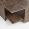 Alta Cocktail Table Designed by J Kent Martin in Cerused Coffee Bean by Cyan Design
