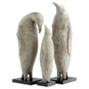 Medium Penguin Sculpture in Grey by Cyan Design