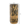 Cairo Side Table Designed by J Kent Martin in Faux Horn by Cyan Design