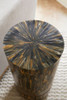 Cairo Side Table Designed by J Kent Martin in Faux Horn by Cyan Design
