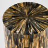 Cairo Side Table Designed by J Kent Martin in Faux Horn by Cyan Design