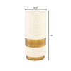 Monoco Side Table Designed by J Kent Martin in Faux Bone by Cyan Design