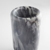 Tall Roma Vase Designed by J Kent Martin in Grey by Cyan Design