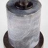 Jetson Accent Table Designed by J Kent Martin in Blackened Nickel by Cyan Design 