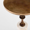 Jetson Accent Table Designed by J Kent Martin in Antique Brass by Cyan Design