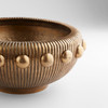 Batten Bowl in Antique Brass by Cyan Design