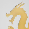 Haku Dragon in Gold Horizontal by Cyan Design