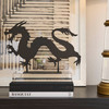 Horizontal Shenron Dragon in Black by Cyan Design