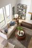 Papeete Side Table Designed by J Kent Martin in Brown by Cyan Design