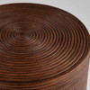Papeete Side Table Designed by J Kent Martin in Brown by Cyan Design