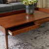Match Cocktail Table in Medium Brown by Cyan Design