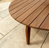 Pierre Cocktail Table in Brown by Cyan Design