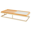 Cosmopolita Cocktail Table in Brown by Cyan Design