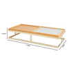 Cosmopolita Cocktail Table in Brown by Cyan Design