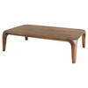 Nature Cocktail Table in Medium Brown by Cyan Design
