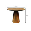 Bourbon Side Table in Medium Brown by Cyan Design